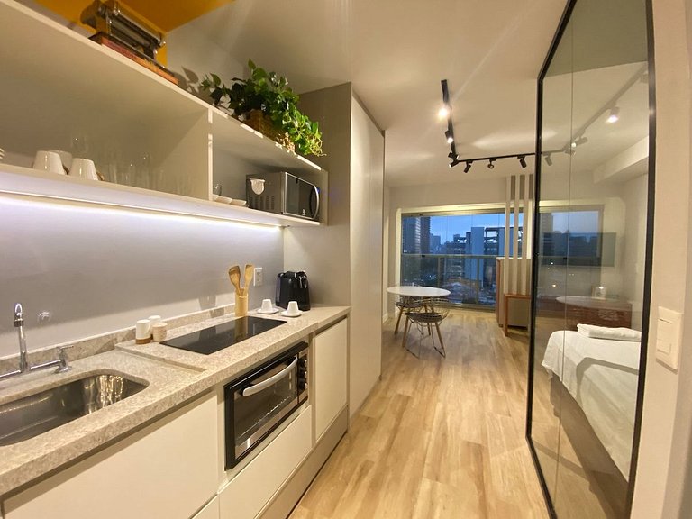 Studio NOVO com piscina Vila Clementino.