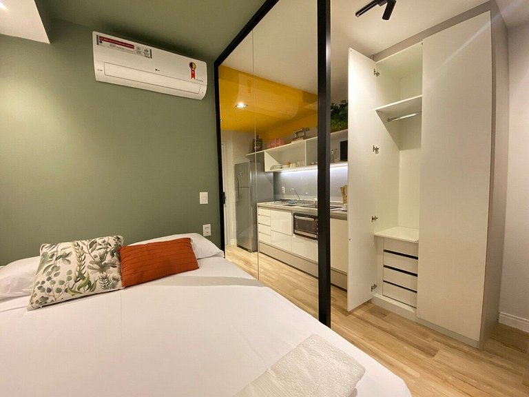 Studio NOVO com piscina Vila Clementino.