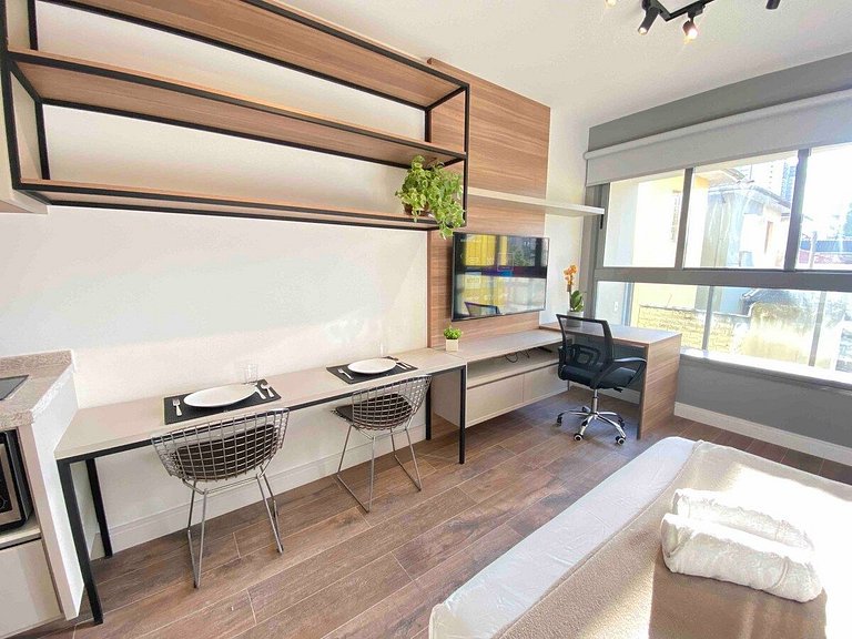 Studio NOVO próximo a Unifesp bem localizado