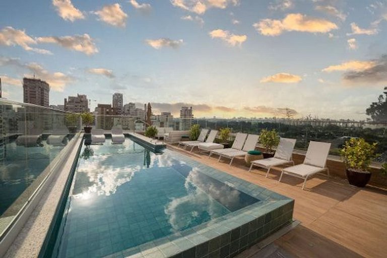 Studio NOVO em Moema com vista especial