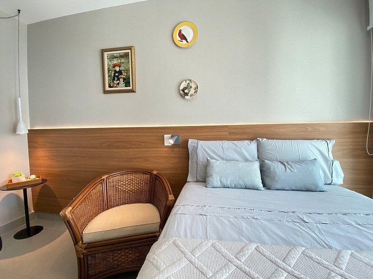 Studio NOVO completo na Av. Ibirapuera