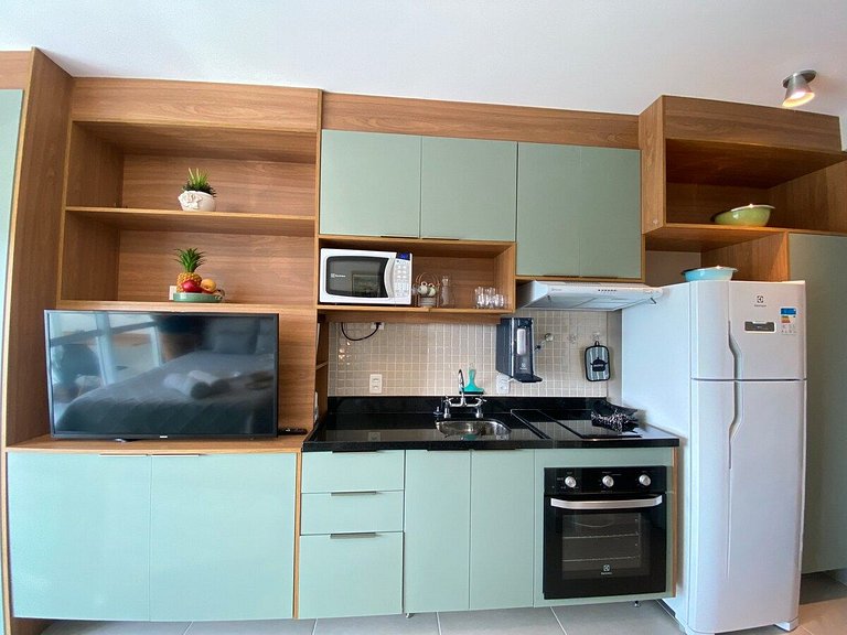 Studio NOVO completo na Av. Ibirapuera
