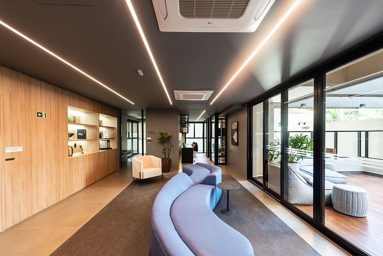 Studio NOVO ótima localização