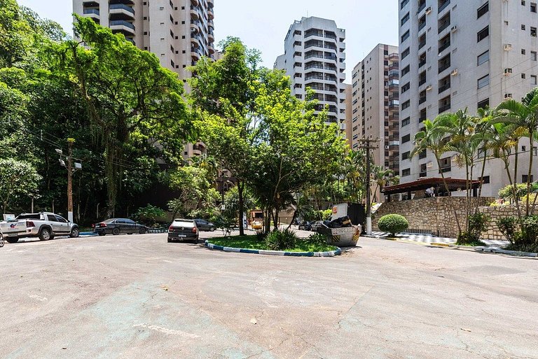 Guarujá Praia Pitangueiras -Apto com Churrasqueira