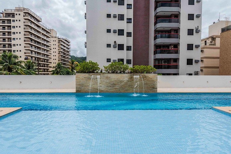 Apto com vista para praia da Enseada | Guarujá