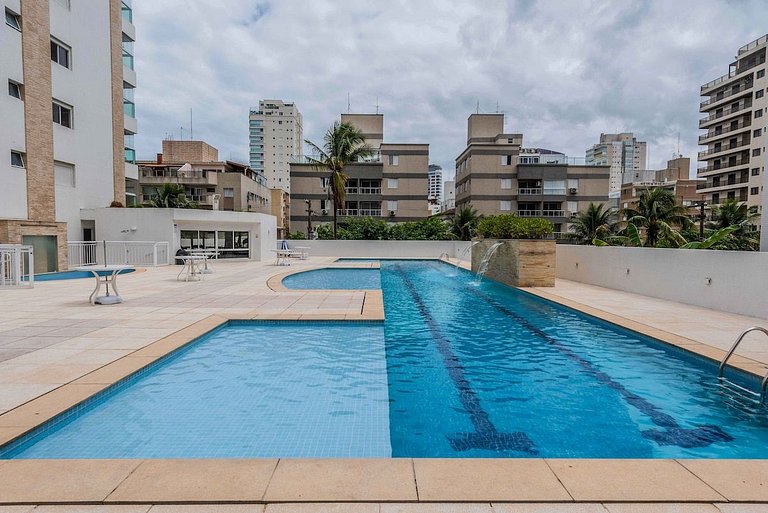 Apartamento vista a la playa de Enseada | Guaruja