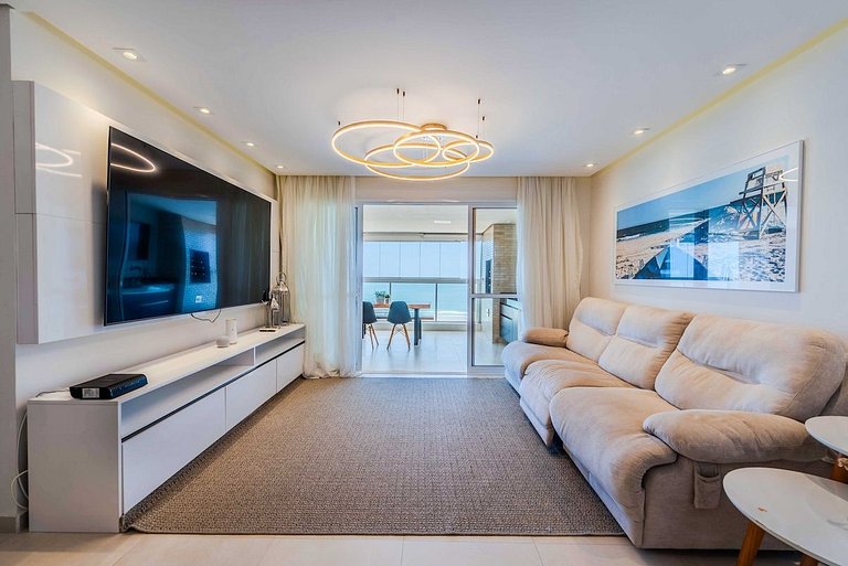 Apartamento vista a la playa de Enseada | Guaruja