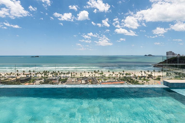 OceanSky 82 | Vista para o mar na praia da Enseada