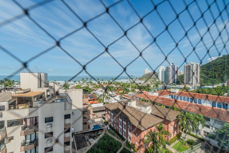 OceanSky 82 | Vista para o mar na praia da Enseada