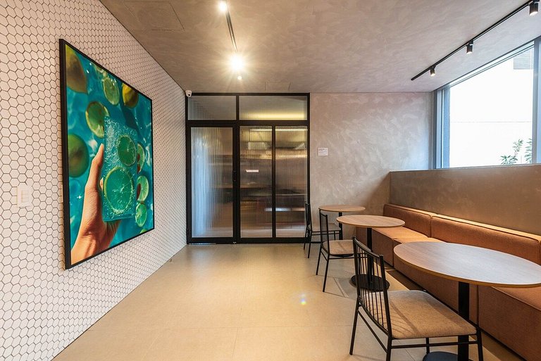 HNIOM | Studio incrível Alameda Maracatins Moema