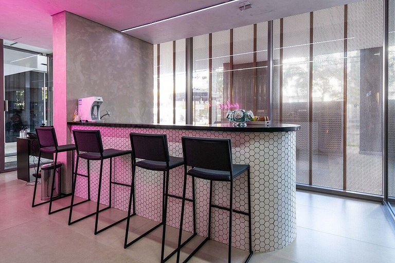 HNIOM | Studio incrível Alameda Maracatins Moema