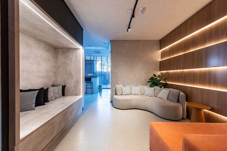 HNIOM | Studio incrível Alameda Maracatins Moema
