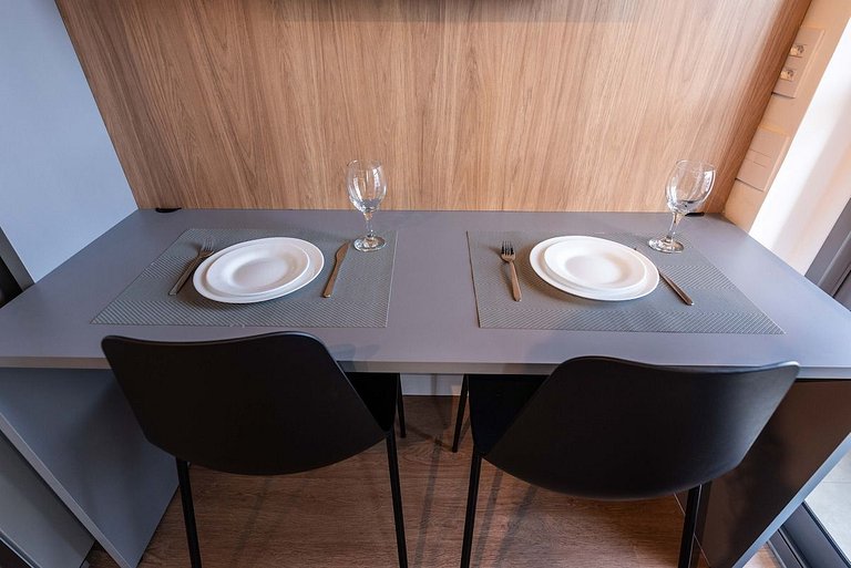HNIOM | Studio incrível Alameda Maracatins Moema