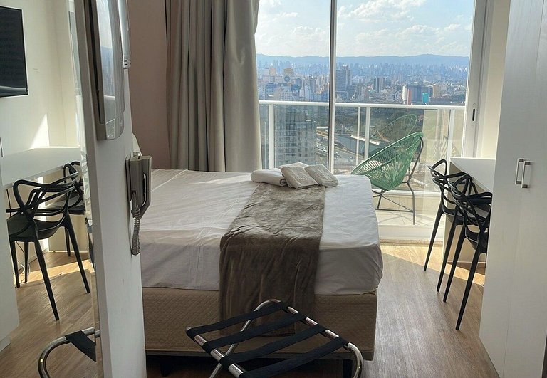 Downtown Sé - Studio moderno para sua estadia!
