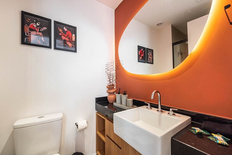 HNIOD706 | Studio moderno na Vila Mariana
