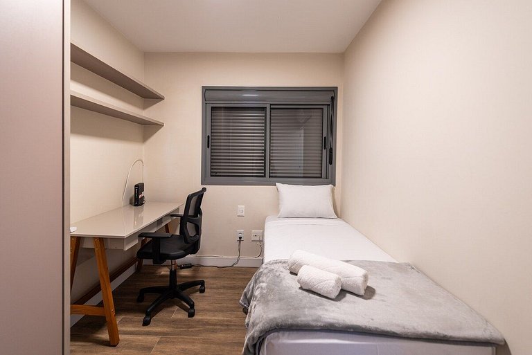 906 | Apto completo e espaçoso na Vila Clementino